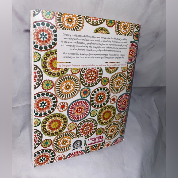 Color art adult coloring books - Picture 6 of 6